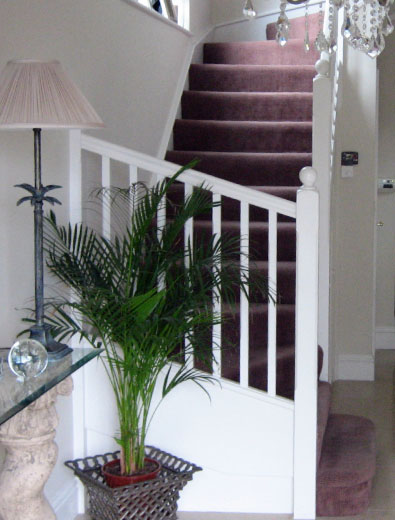 Stairway to first floor