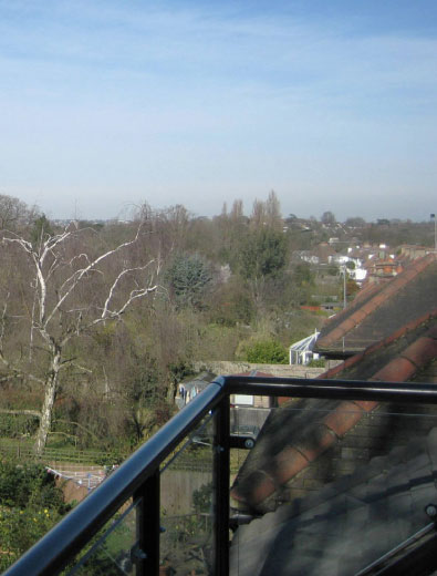 Balcony view from second floor